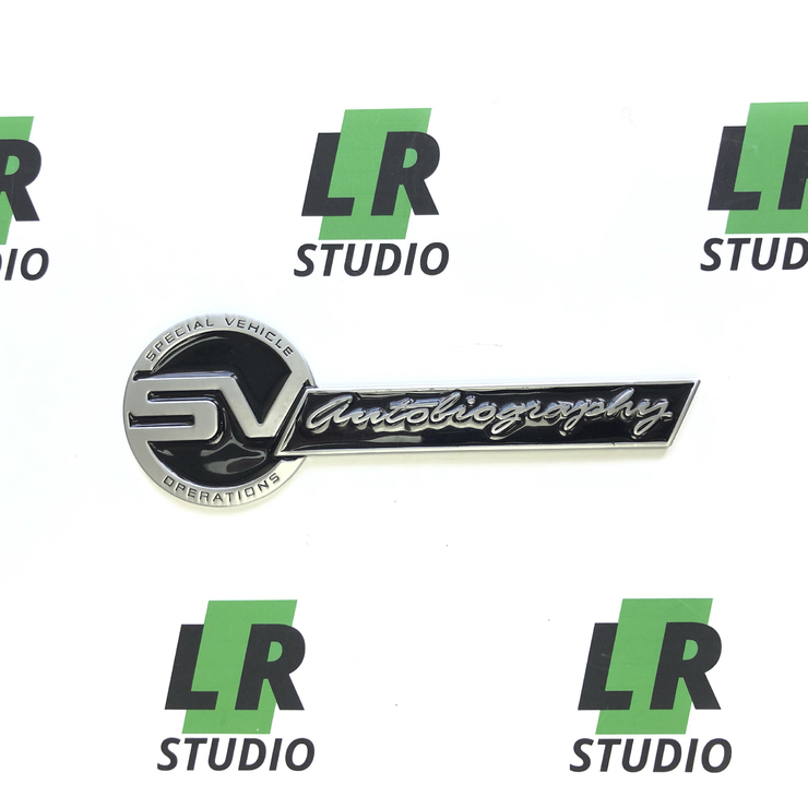 Шильда ( Эмблема ) Range Rover SV Autobiography