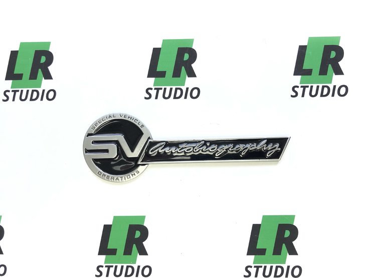 Шильда ( Эмблема ) Range Rover SV Autobiography