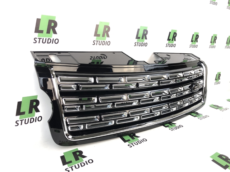 Решетка Autobiography Range Rover 2013-2017 черная с хромом