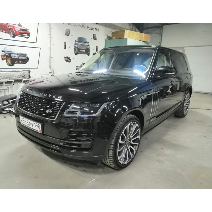 Комплект Рестайлинга Range Rover 2013-2017 в 2018 под ключ + фонари оригинал