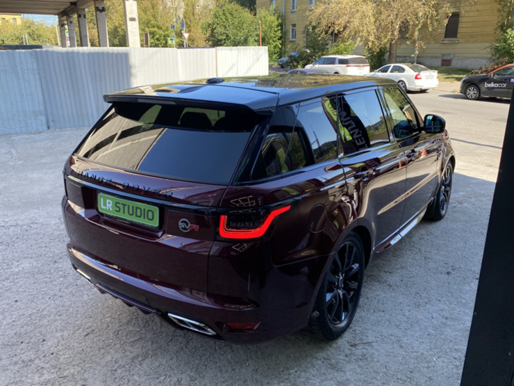 Фонари Range Rover Sport 2014-2017 в стиле 2018