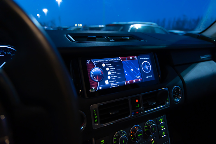 Экран мультимедиа на Android для Range Rover 2005-2012, 8+128GB