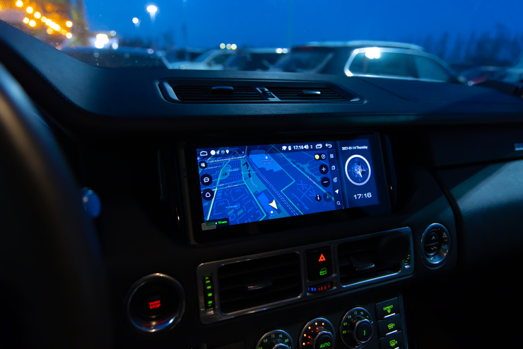 Экран мультимедиа на Android для Range Rover 2005-2012, 8+128GB