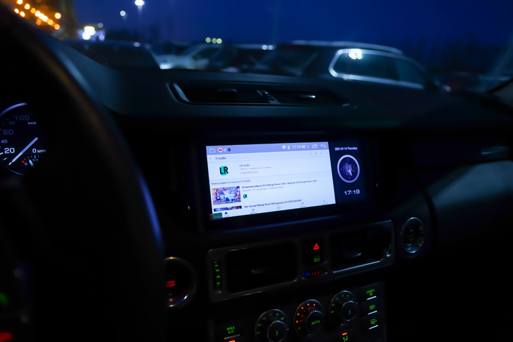 Экран мультимедиа на Android для Range Rover 2005-2012, 8+128GB