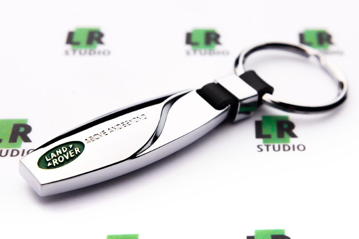 Брелок LAND ROVER с кож. ремешком