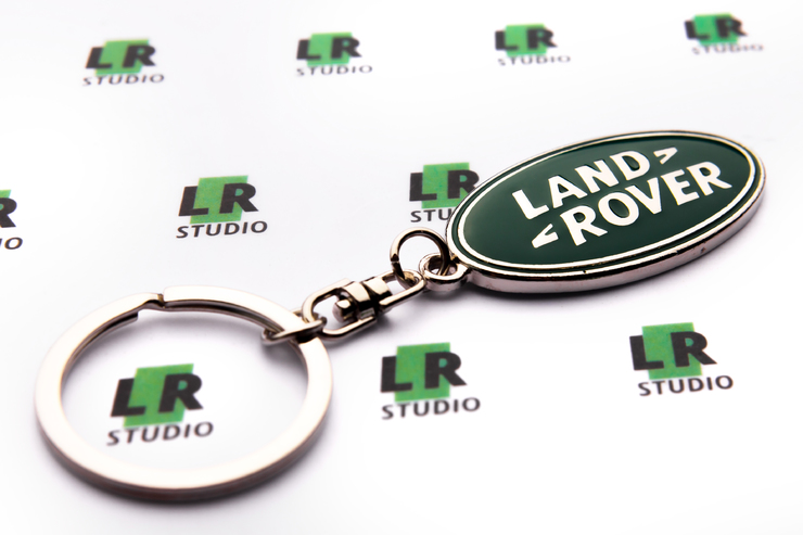 Брелок LAND ROVER на цепочке