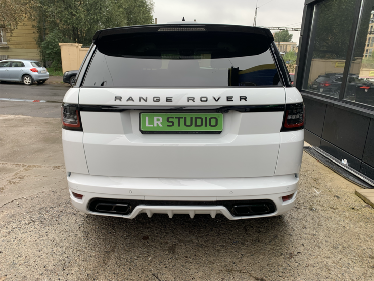 Комплект Рестайлинга Range Rover Sport 2014-2017 в 2018 SVR под ключ