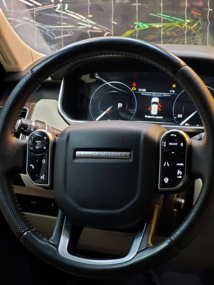 Сенсорные переключатели рулевого колеса Range Rover 2013-2017 в стиле 2018-2021
