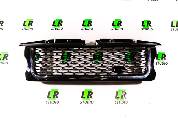 Решетка радиатора черная с хром кантом Range Rover Sport 2005-2009