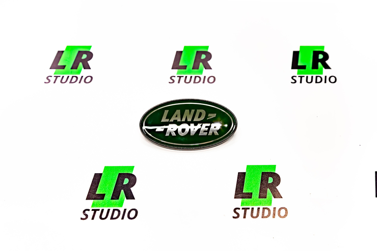 Эмблема Land Rover на стойку