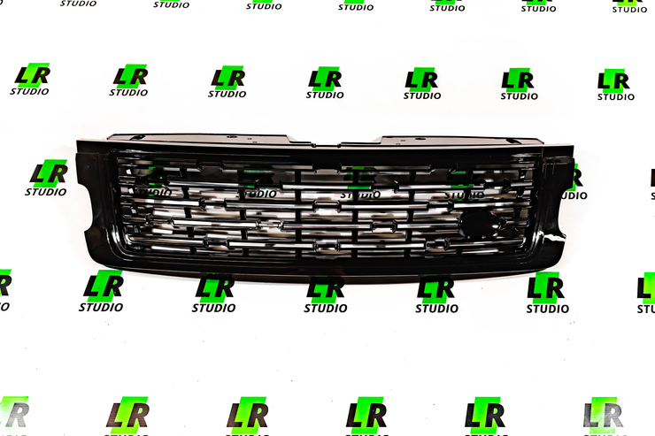 Решетка радиатора Range Rover 2018-2021 стиль 2022, черная