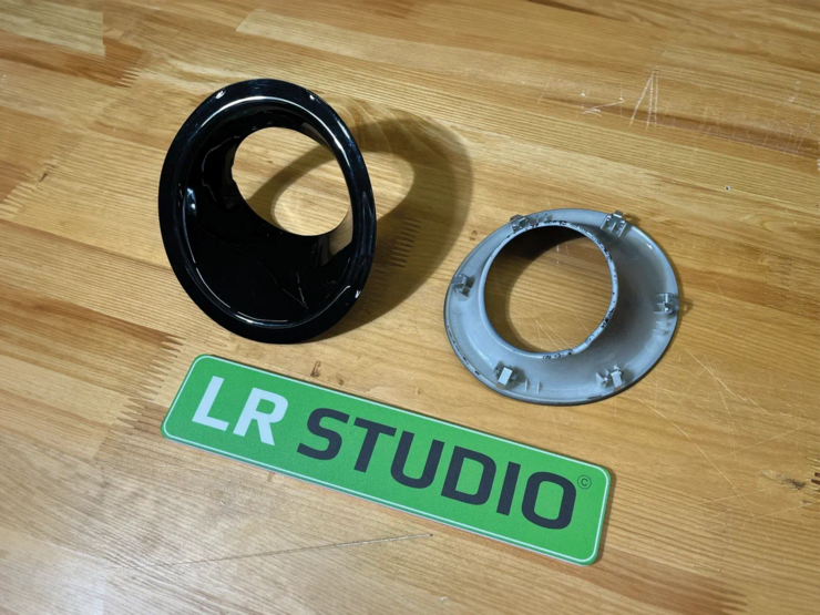 Молдинги переднего бампера (птф) Range Rover Sport 2010-2013 Autobiography черные