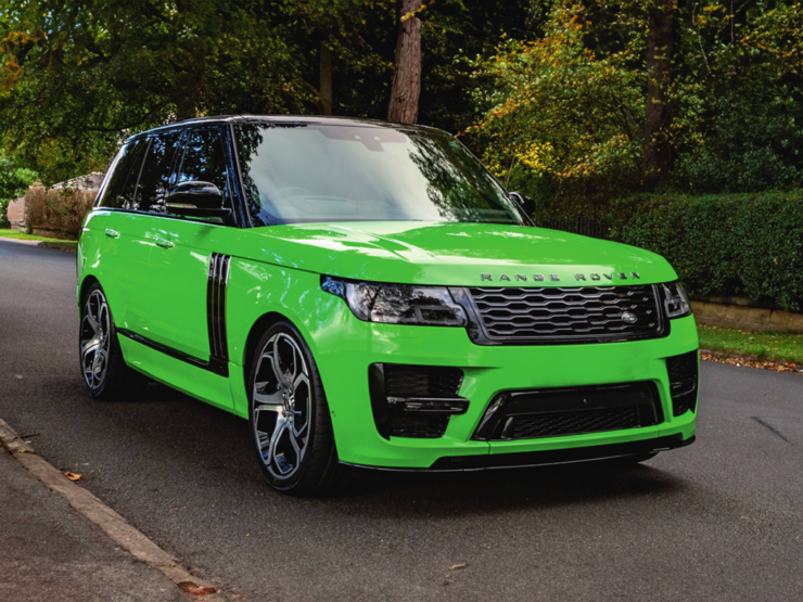 Комплект Рестайлинга Range Rover 2013-2017 в SVO 2018-2021