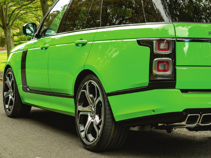 Комплект Рестайлинга Range Rover 2013-2017 в SVO 2018-2021