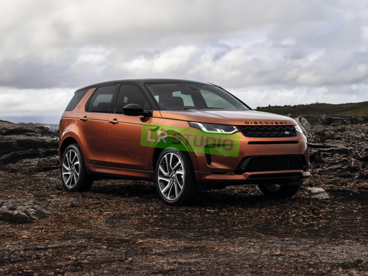 Передний бампер Discovery Sport R-Dynamic в сборе