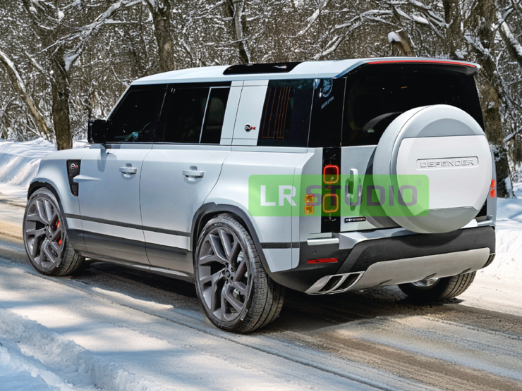 Обвес Land Rover Defender SVR