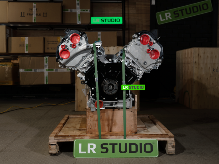 Двигатель Land Rover 3.0L 306 PS бензин, с датчиком давления масла