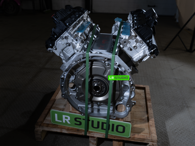 Двигатель Land Rover 3.0L 306 PS бензин, с датчиком давления масла