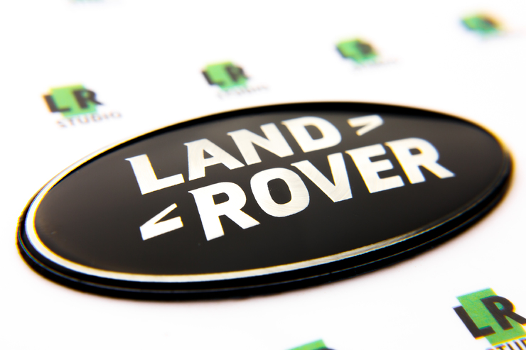 Эмблема Land Rover большая 102мм