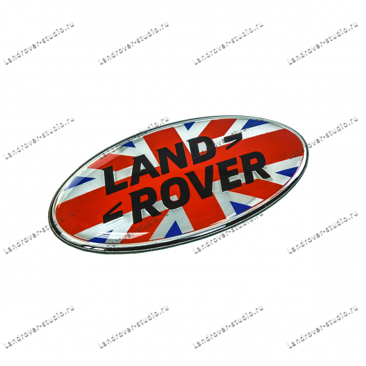 Эмблема Land Rover британский флаг 86мм