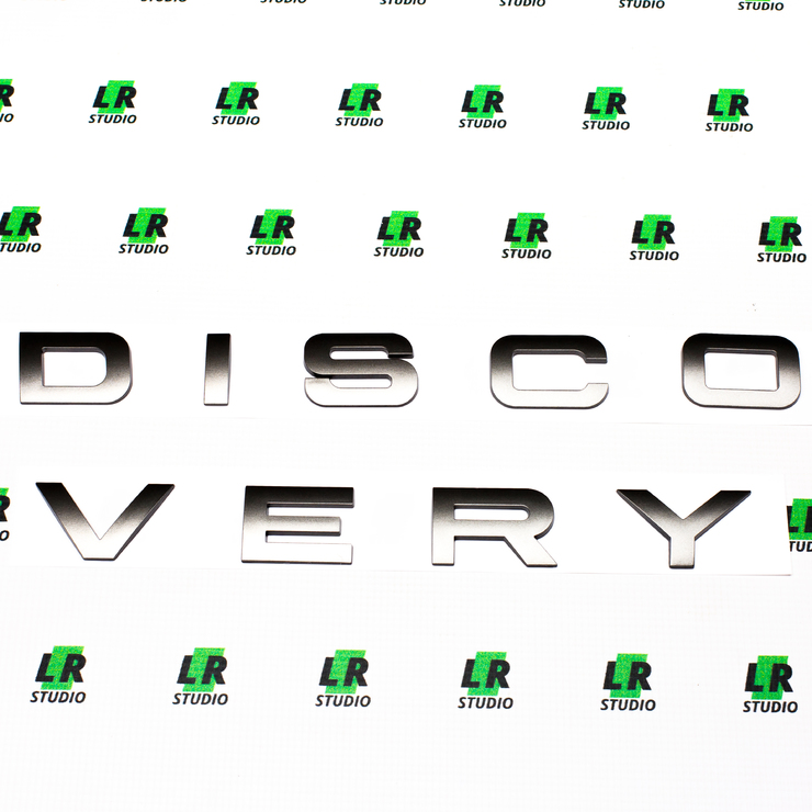 Буквы Discovery brown