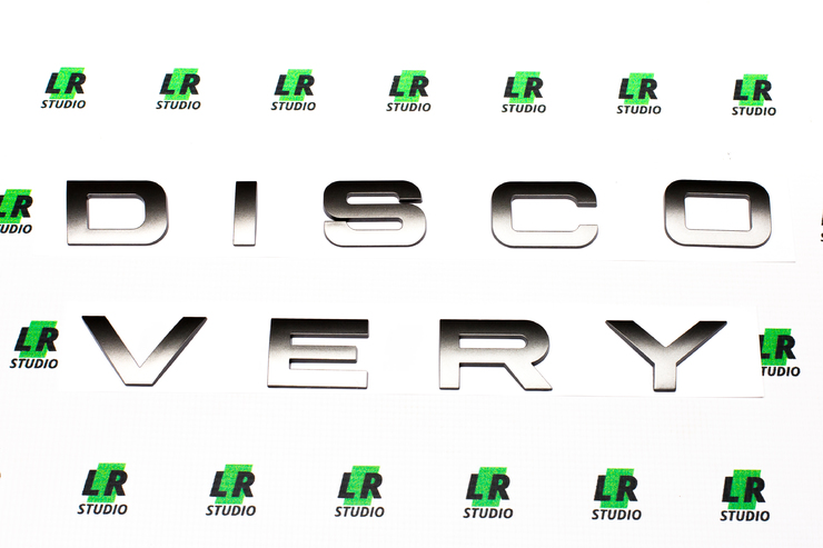 Буквы Discovery brown