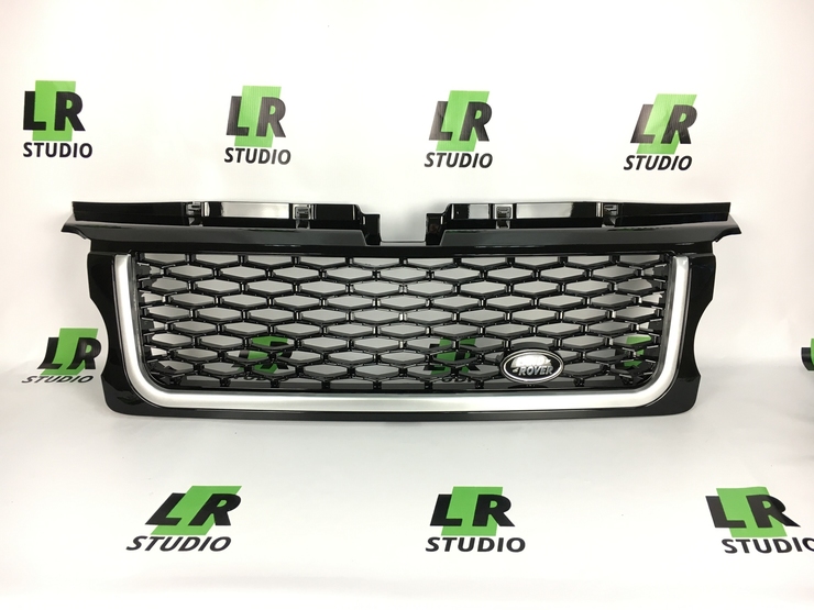 Решетка радиатора черная Range Rover Sport 2005-2009