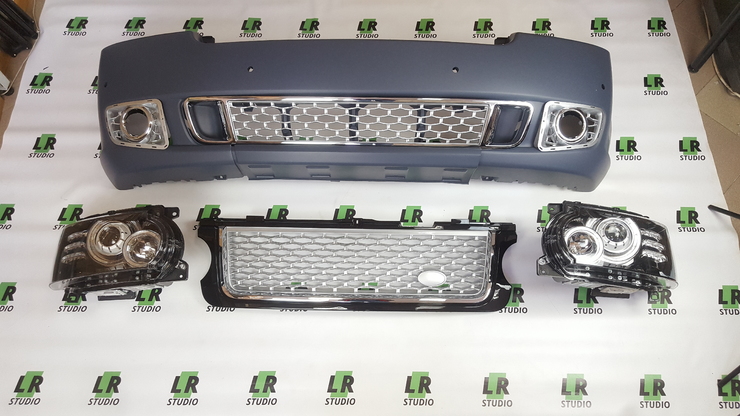 Обвес Range Rover autobiography 2010-2012 перед