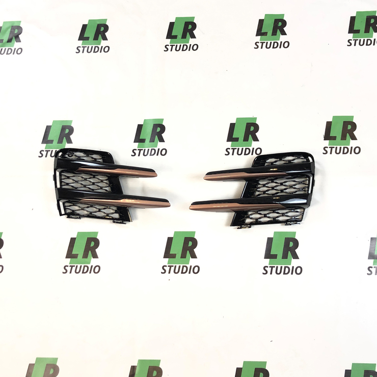 Молдинги переднего бампера Range Rover Velar Dynamic