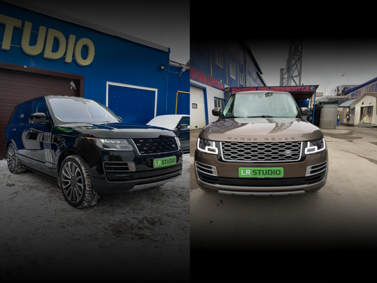 Передний бампер Range Rover 2018 - 2021