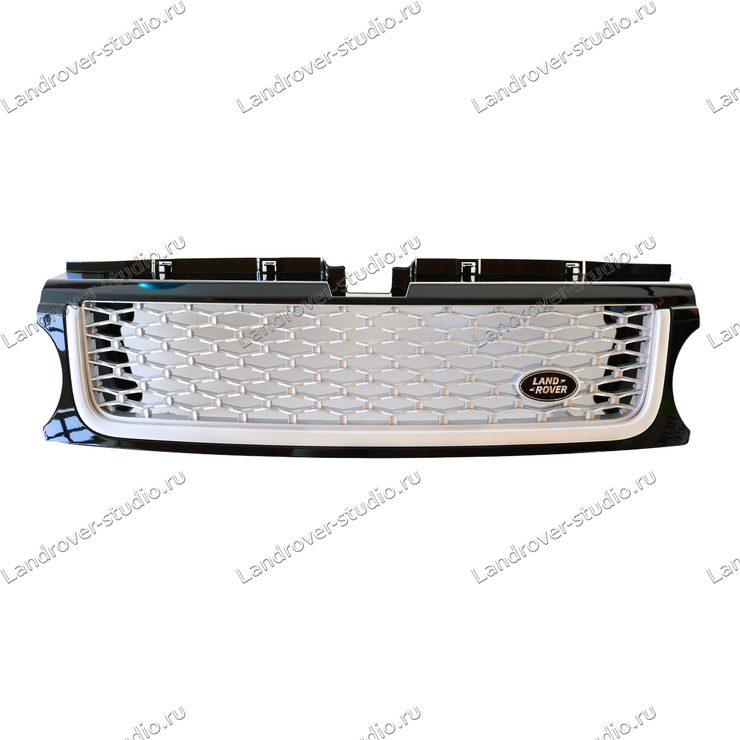 Комплект решеток Range Rover Sport 2010-2012 черные на сером