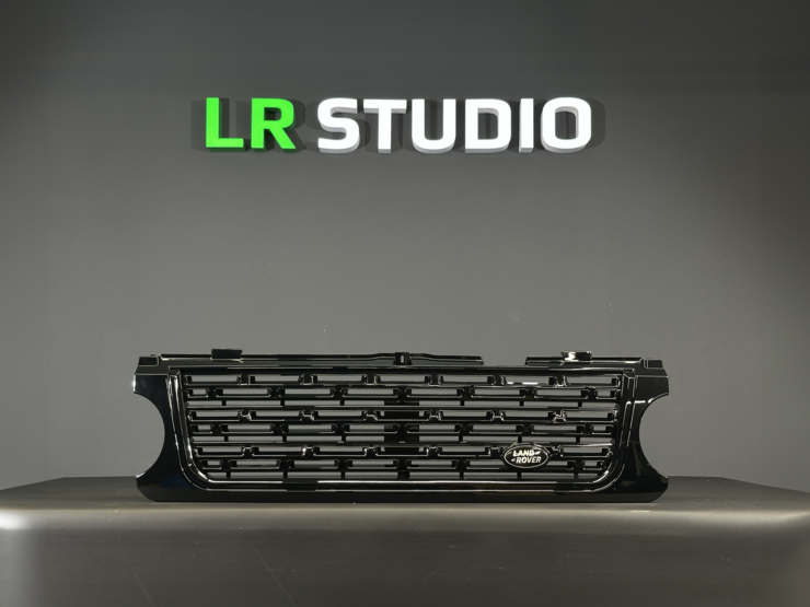Решетка Range Rover 2005-2009 стиль 2013 SVA черная
