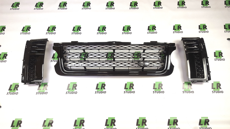 Комплект решеток Range Rover 2010-2012 черные SUPERGARGER