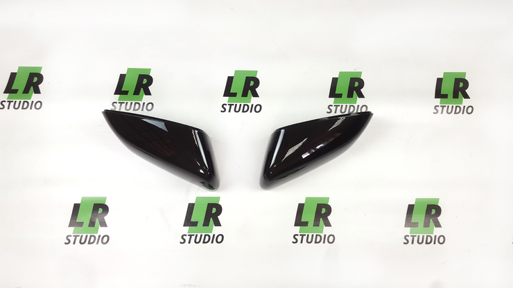 Накладки на зеркала Range Rover Sport 2010-2013 черные