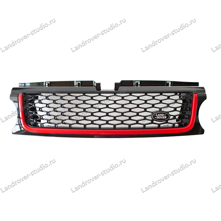 Решетка Range Rover Sport 2010-2012 с красной полосой